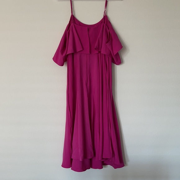 CeCe Pink Off the Shoulder Dress - Picture 4 of 8